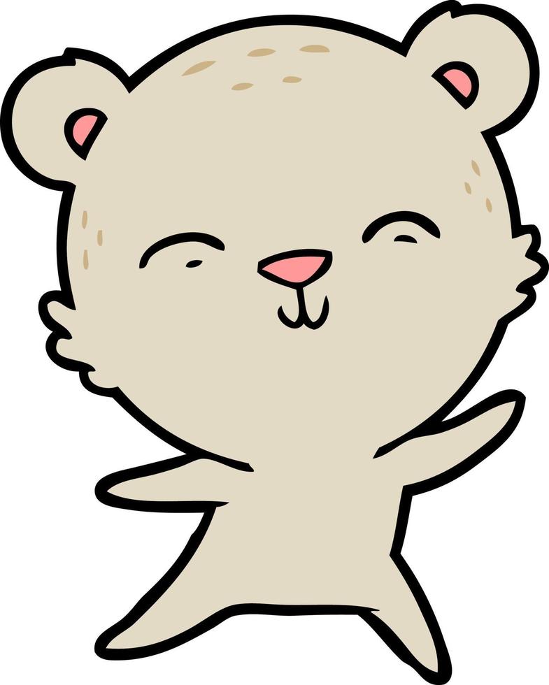 bear cartoon chraracter vector