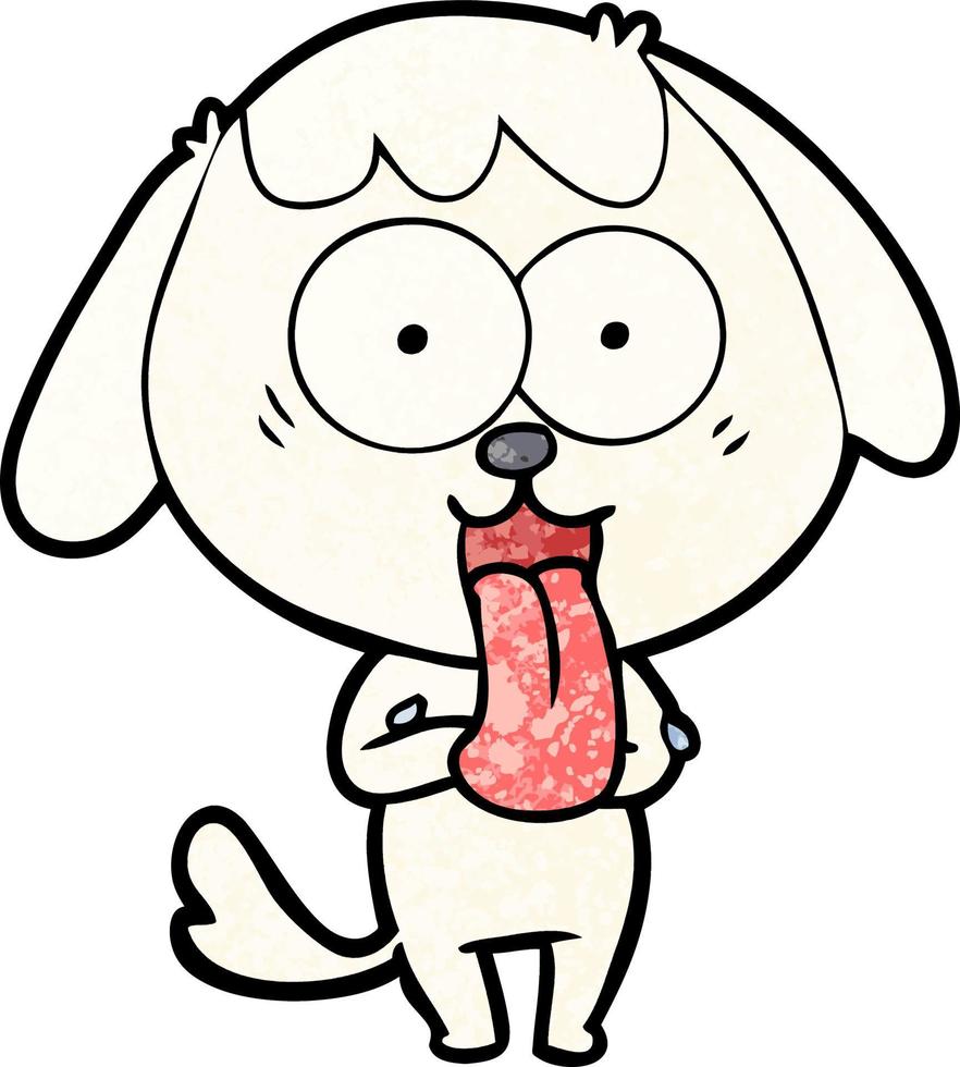 cute cartoon dog vector