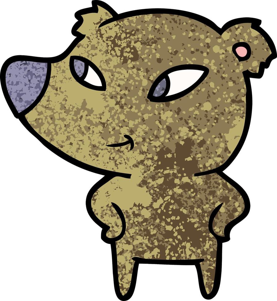 cute cartoon bear vector