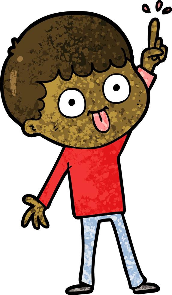 cartoon man staring vector