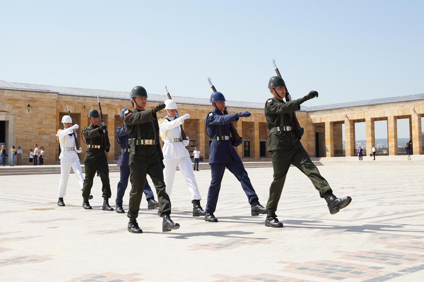 Anitkabir mausoleum of Mustafa Kemal Ataturk in Ankara, Turkiye photo