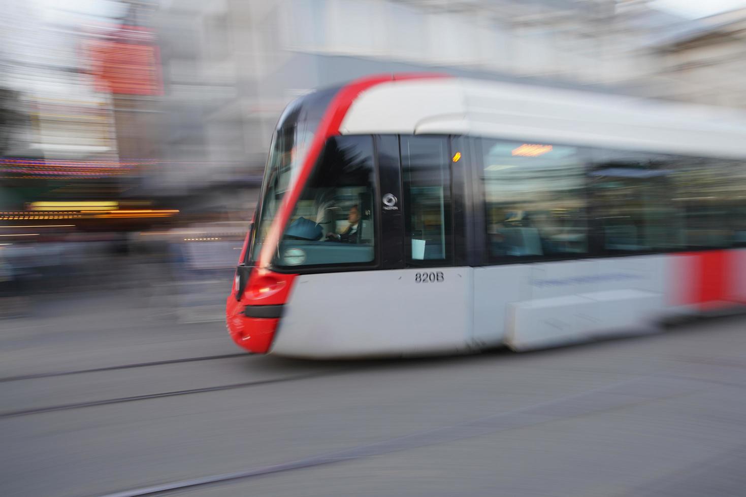 Tram in Istanbul photo