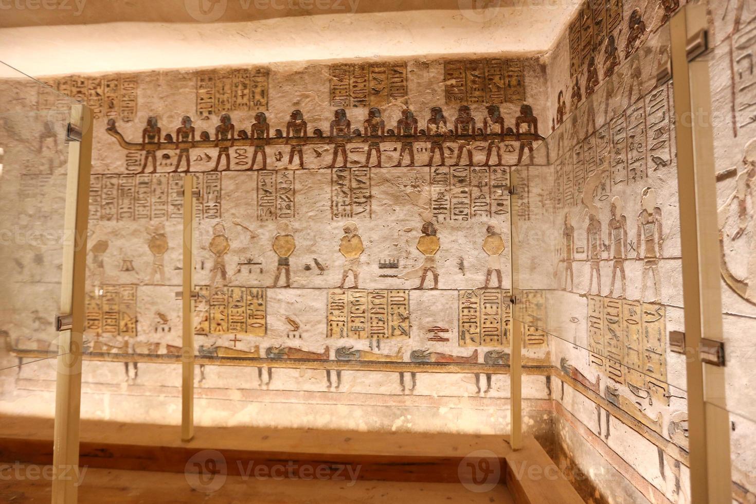 Tomb in Valley of the Kings, Luxor, Egypt photo