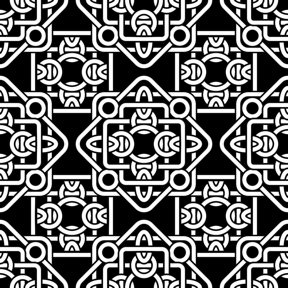 Celtic Knots Seamless Pattern Background vector