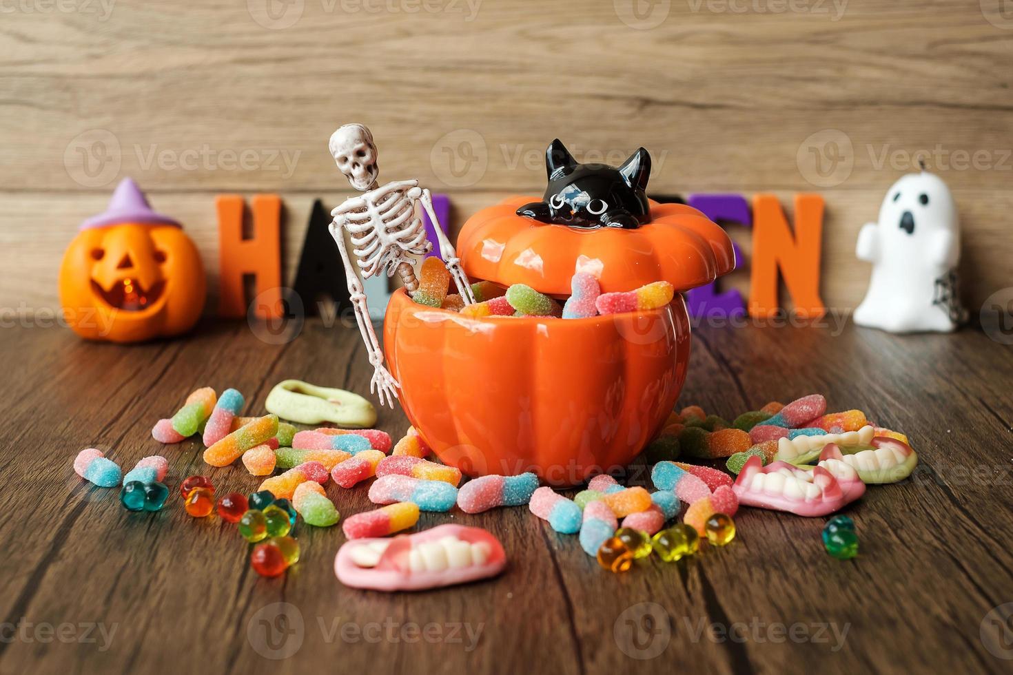 Feliz día de halloween foto