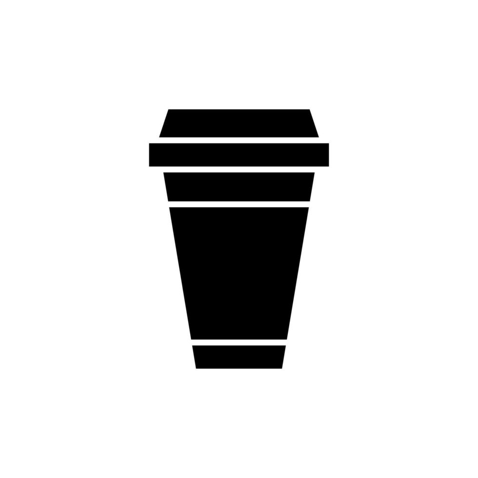 Paper cup icon vector design templates