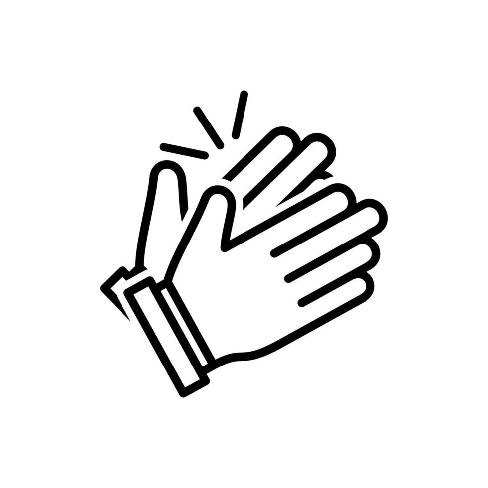 Applause icon vector design templates