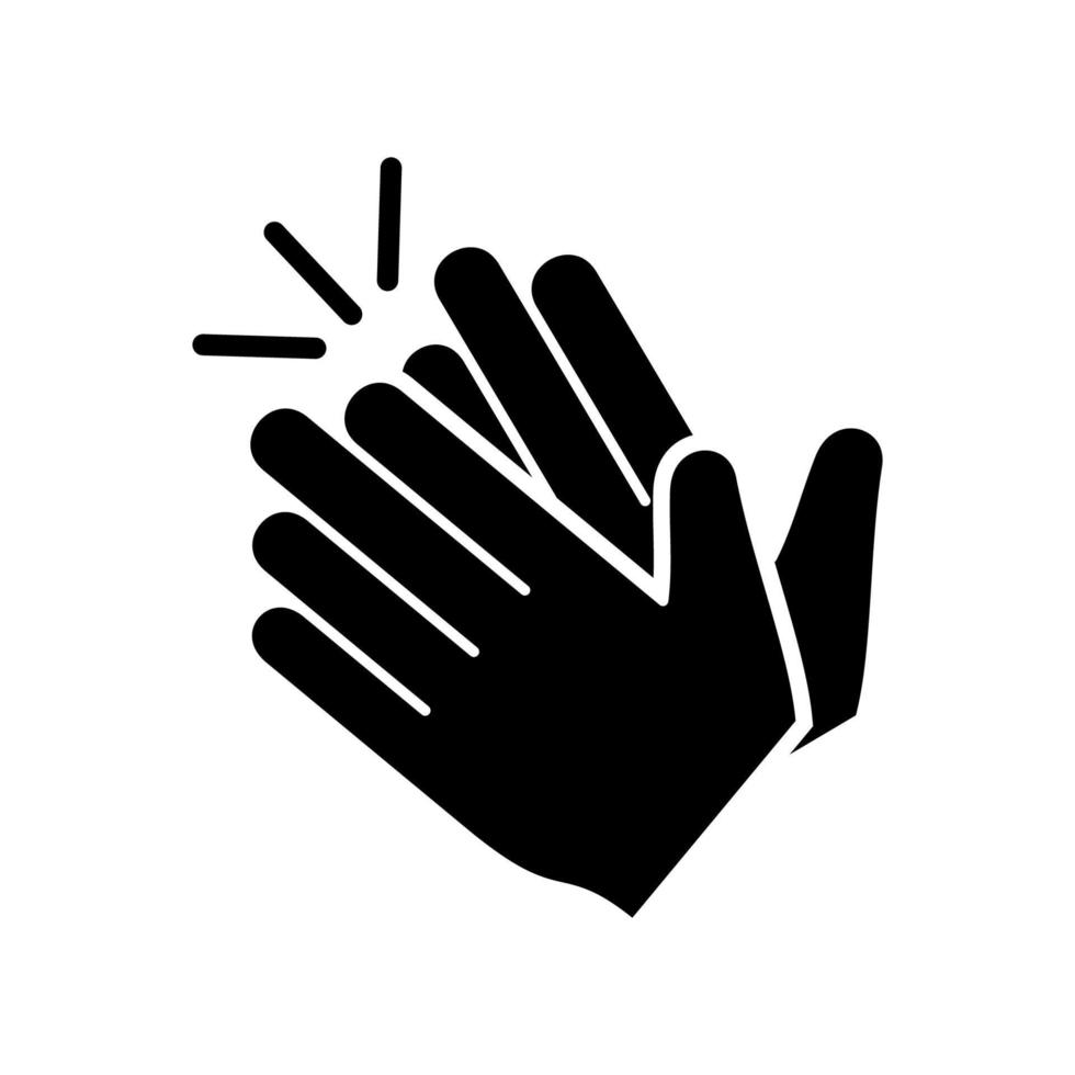 Applause icon vector design templates