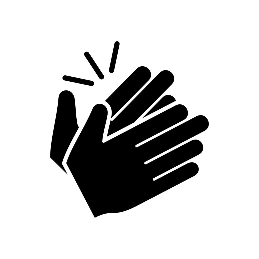 Applause icon vector design templates
