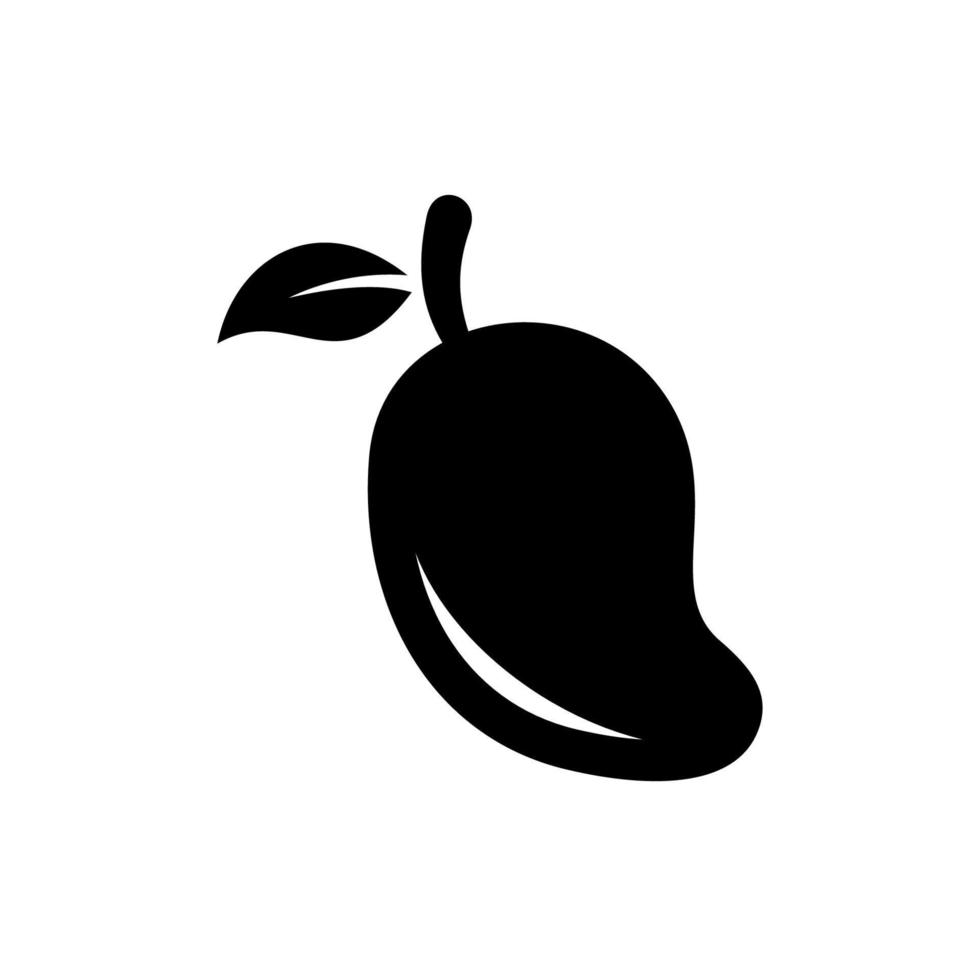 plantillas de diseño de vectores de iconos de mango