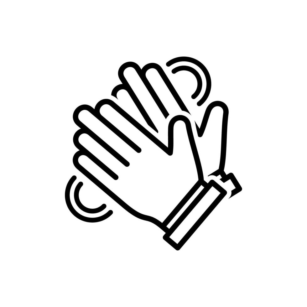 Applause icon vector design templates