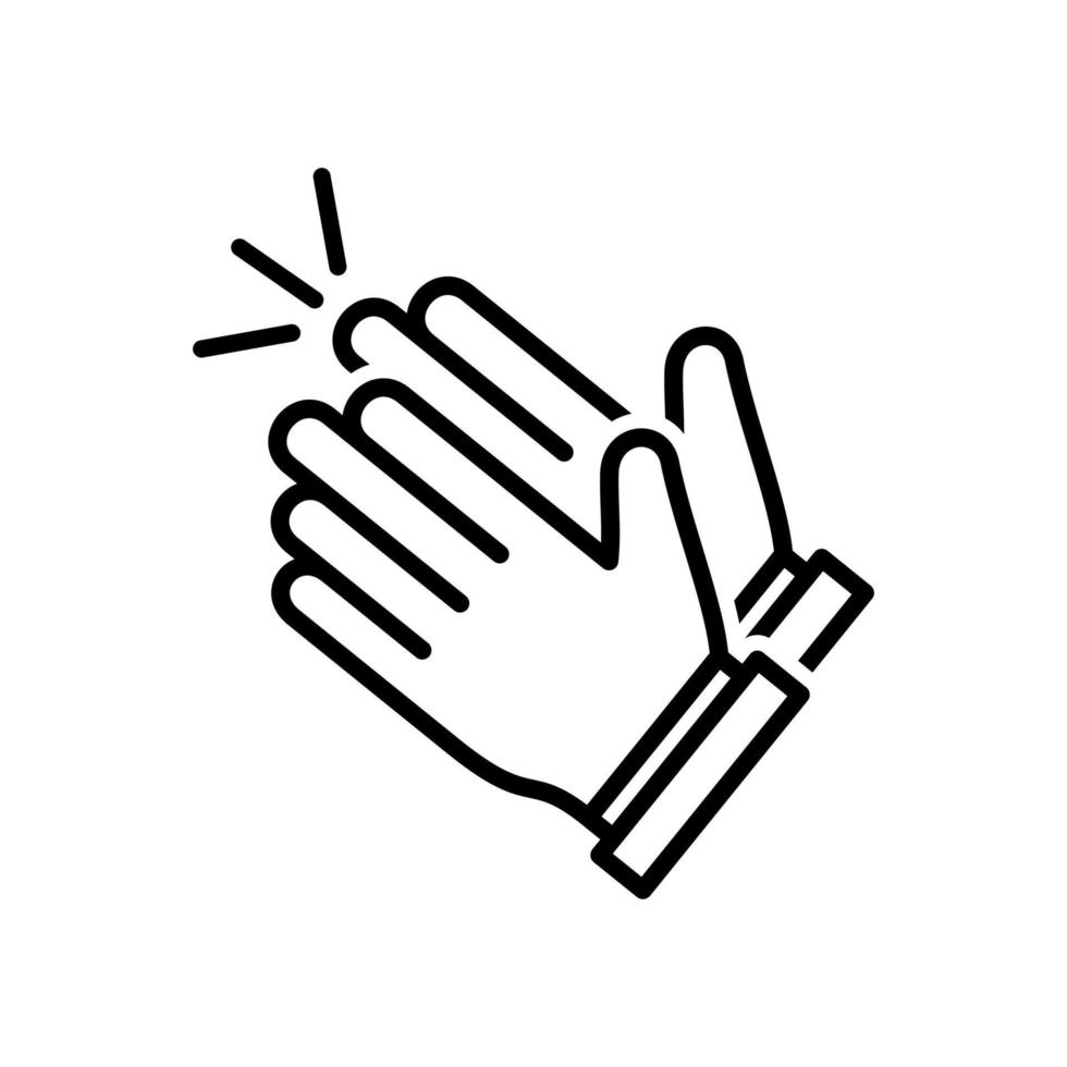 Applause icon vector design templates