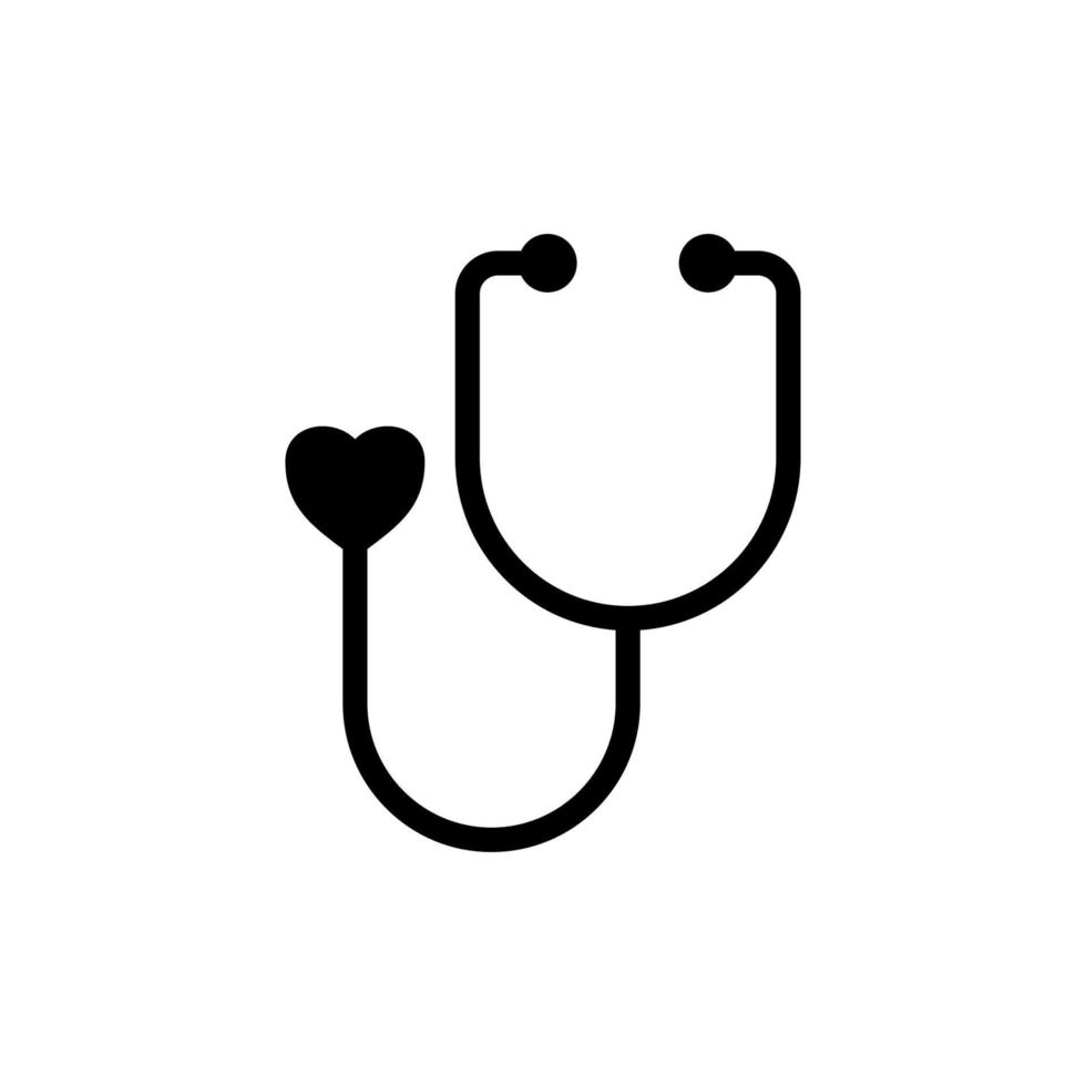 Stethoscope icon vector design templates