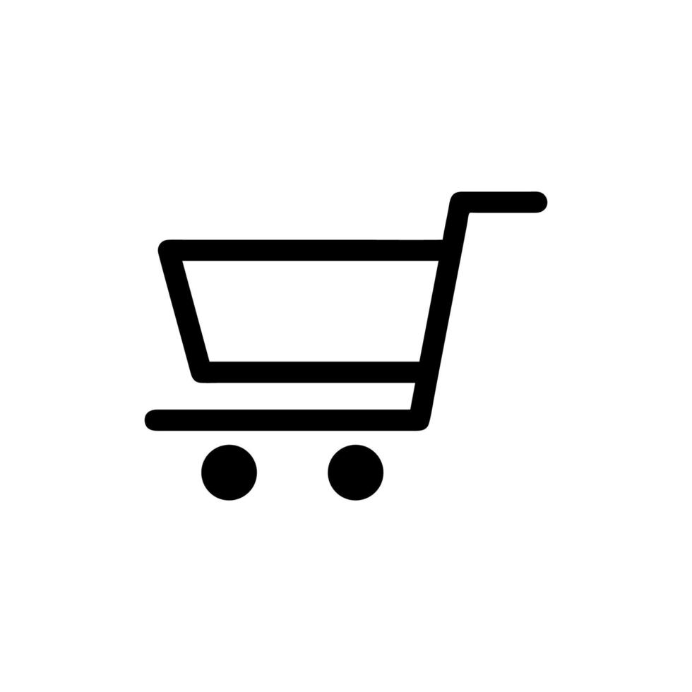 Plantillas de diseño de vectores de iconos de compras