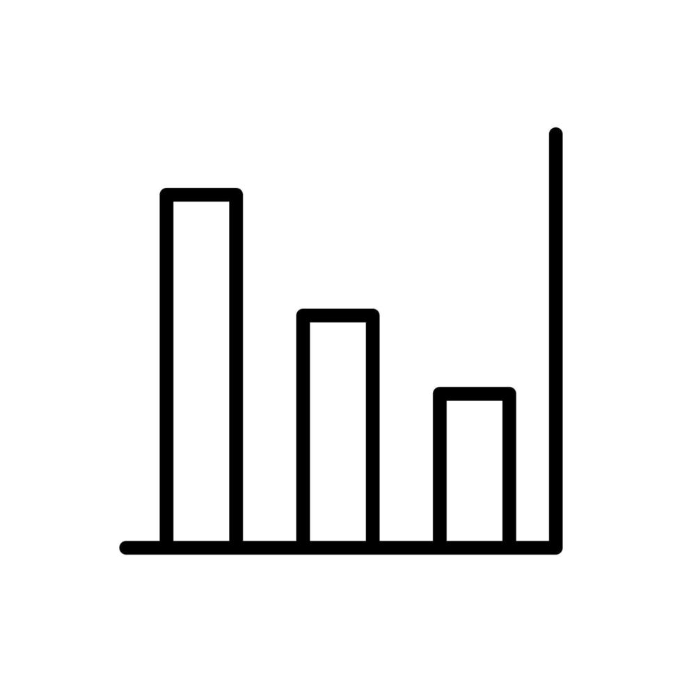 Chart icon vector design templates