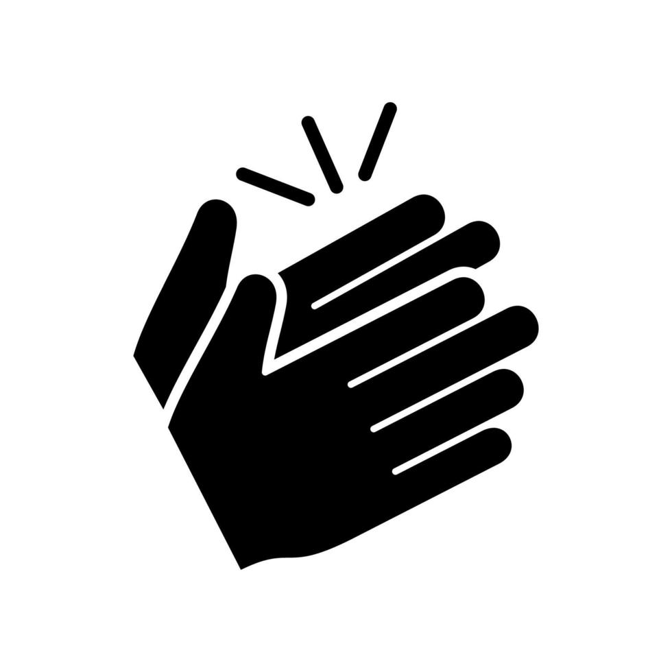Applause icon vector design templates