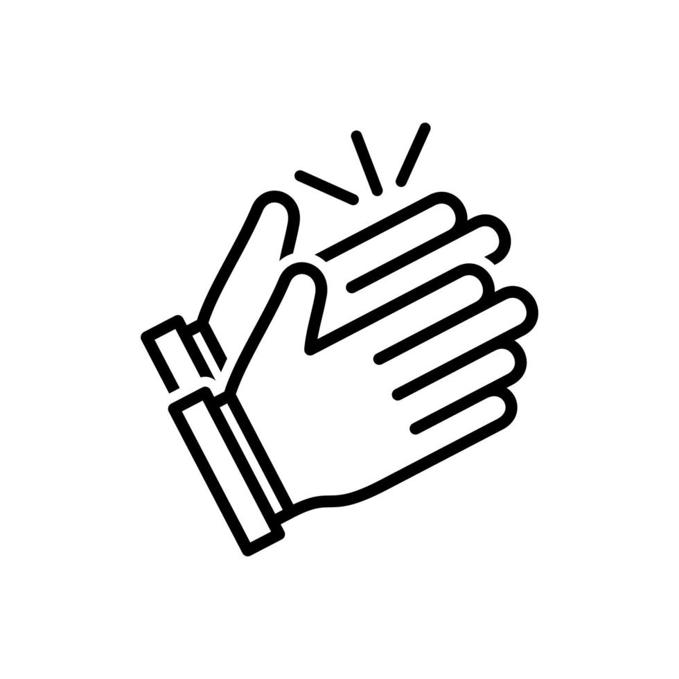 Applause icon vector design templates