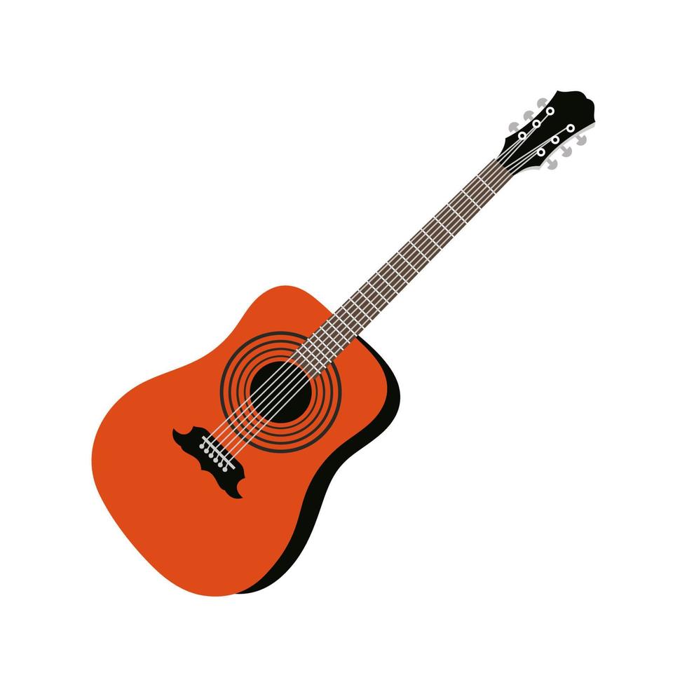 Guitar icon vector design templates