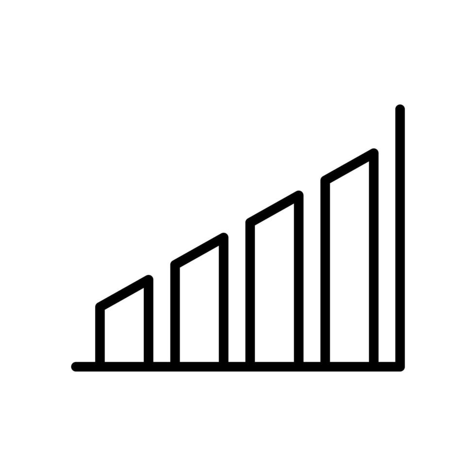 Chart icon vector design templates