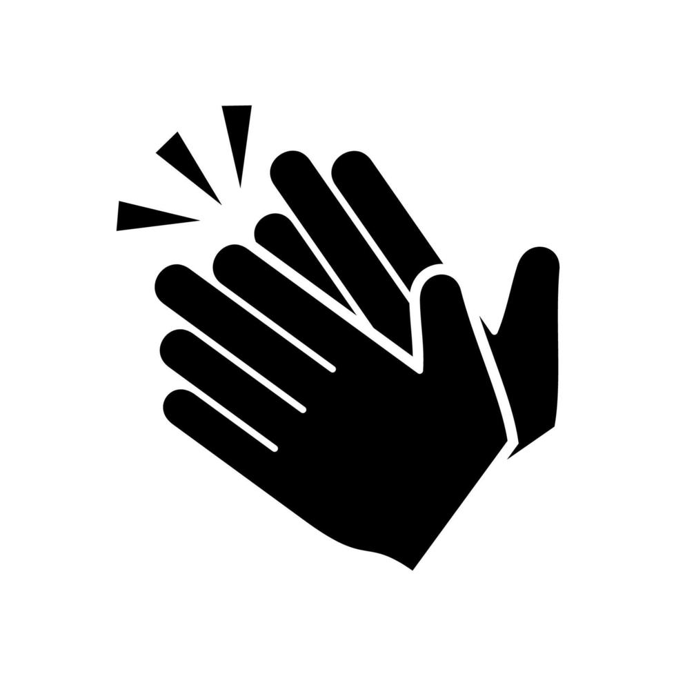 Applause icon vector design templates