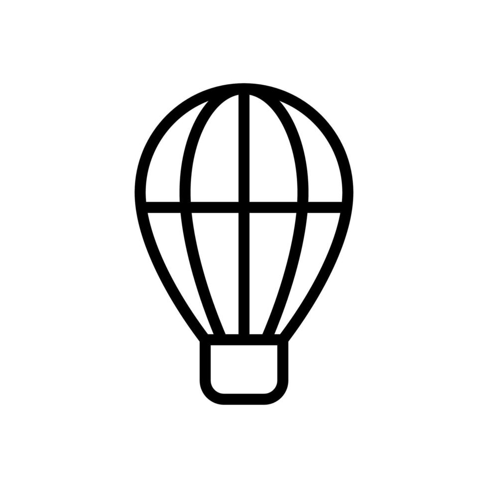 plantillas de diseño de vector de icono de globo de aire