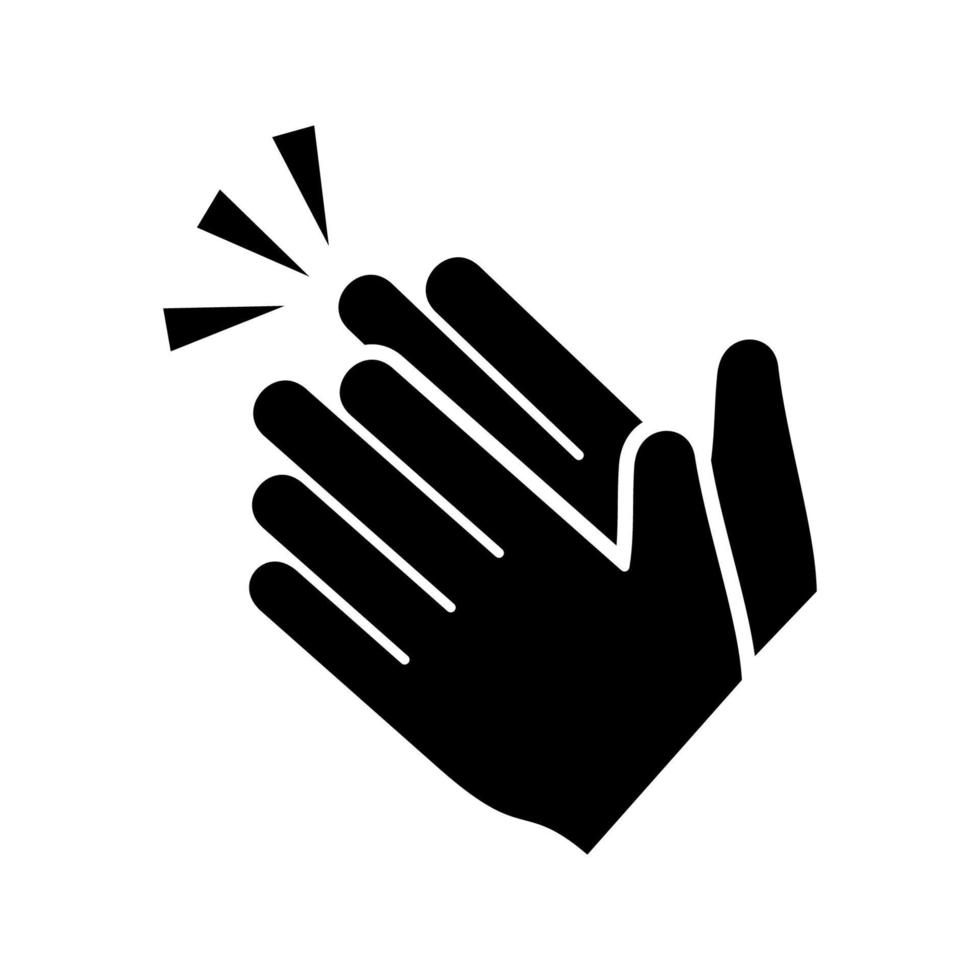 Applause icon vector design templates