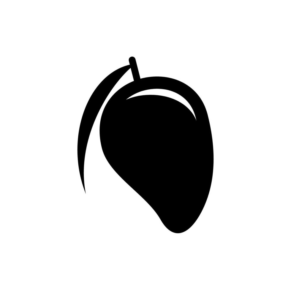 plantillas de diseño de vectores de iconos de mango