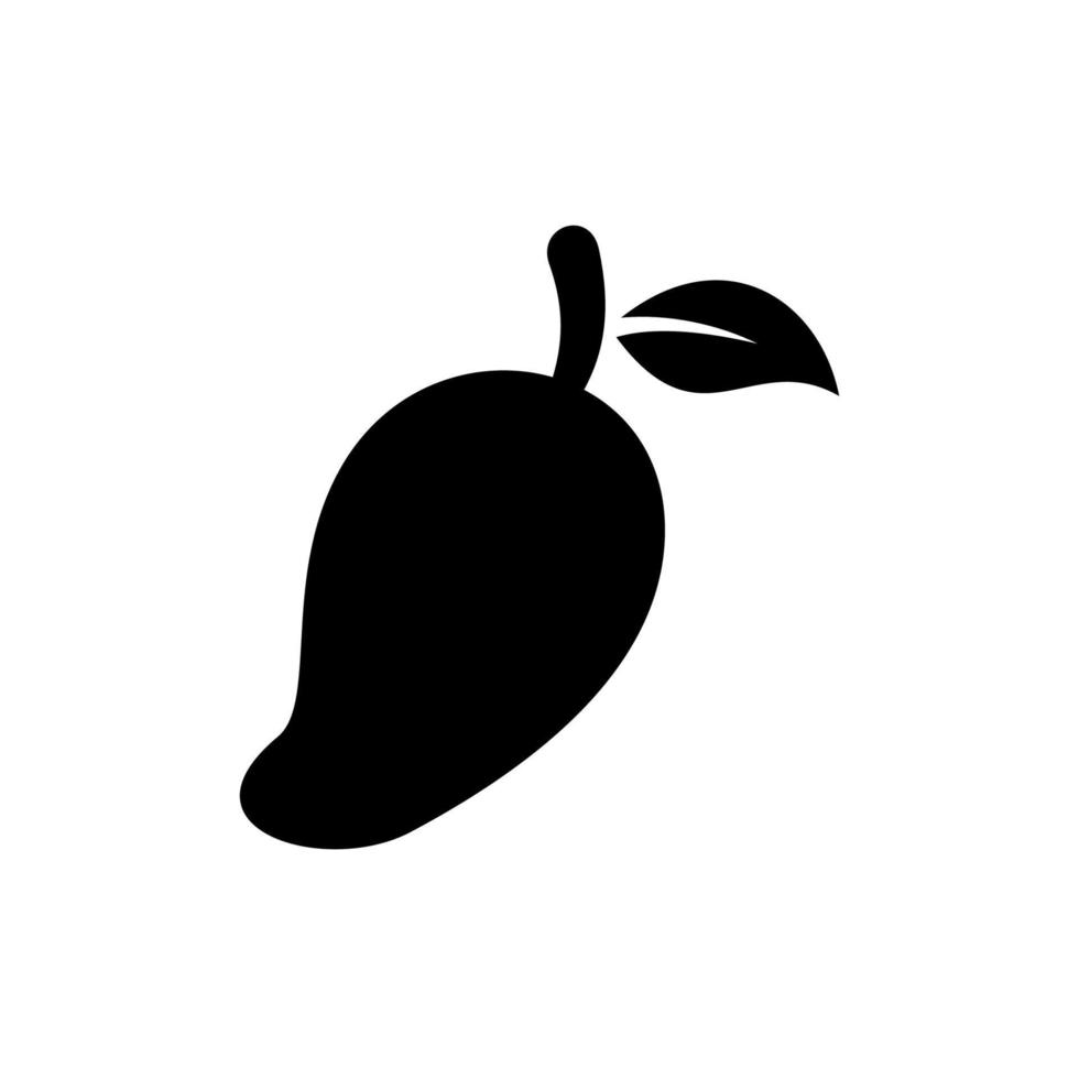 plantillas de diseño de vectores de iconos de mango