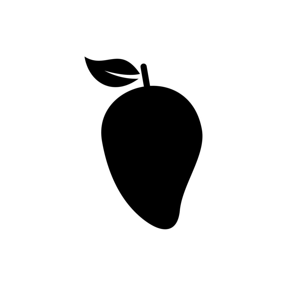 plantillas de diseño de vectores de iconos de mango