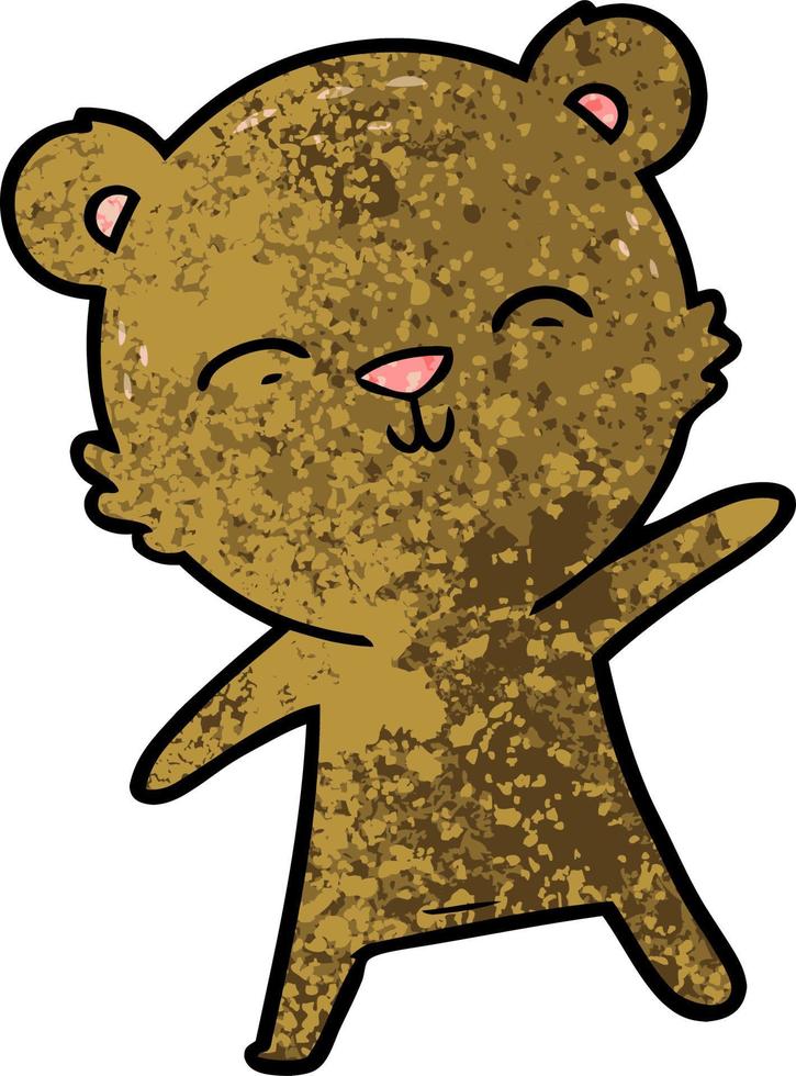 bear cartoon chraracter vector