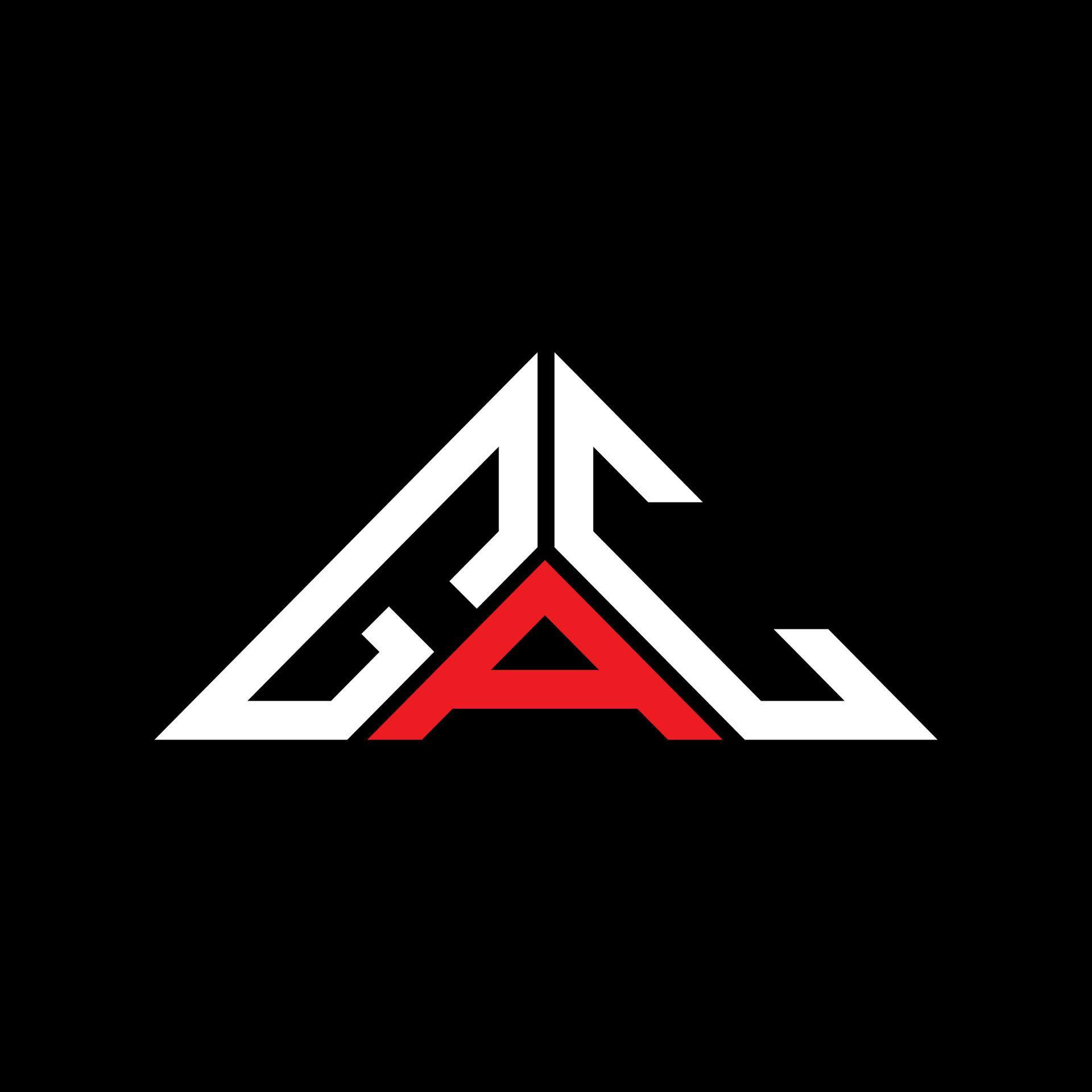 GAC letter logo creative design with vector graphic, GAC simple and ...