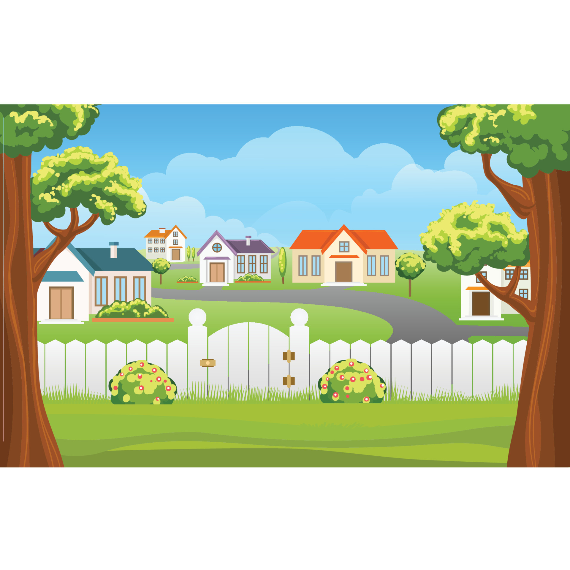 House design, vilage design, home design 12387519 Vector Art at Vecteezy