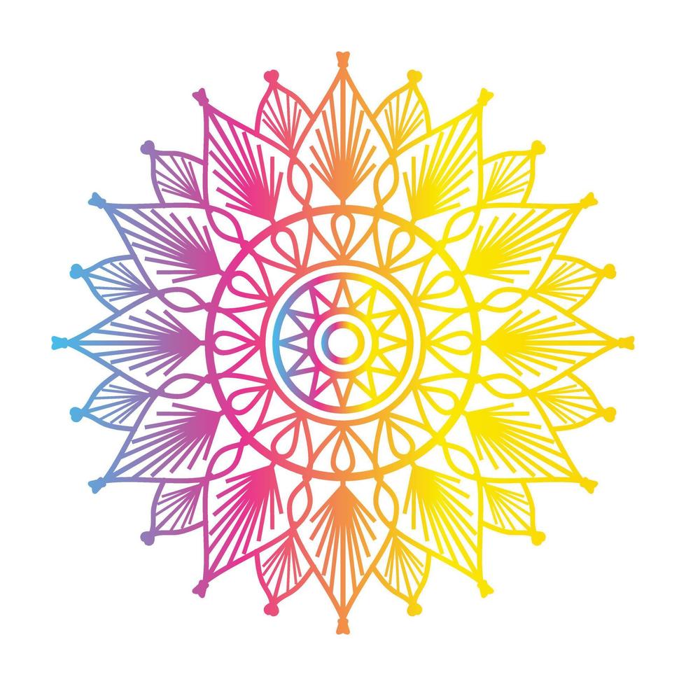 gradient color mandala, mandala design background,mandala design,Mandala pattern Coloring book Art wallpaper design, tile pattern, greeting card vector