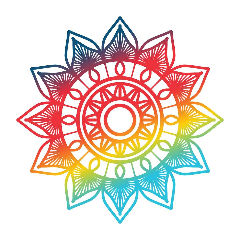 gradient color mandala, mandala design background,mandala design,Mandala pattern Coloring book Art wallpaper design, tile pattern, greeting card vector
