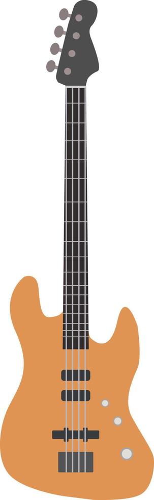 Bass icon, flat illustration vector