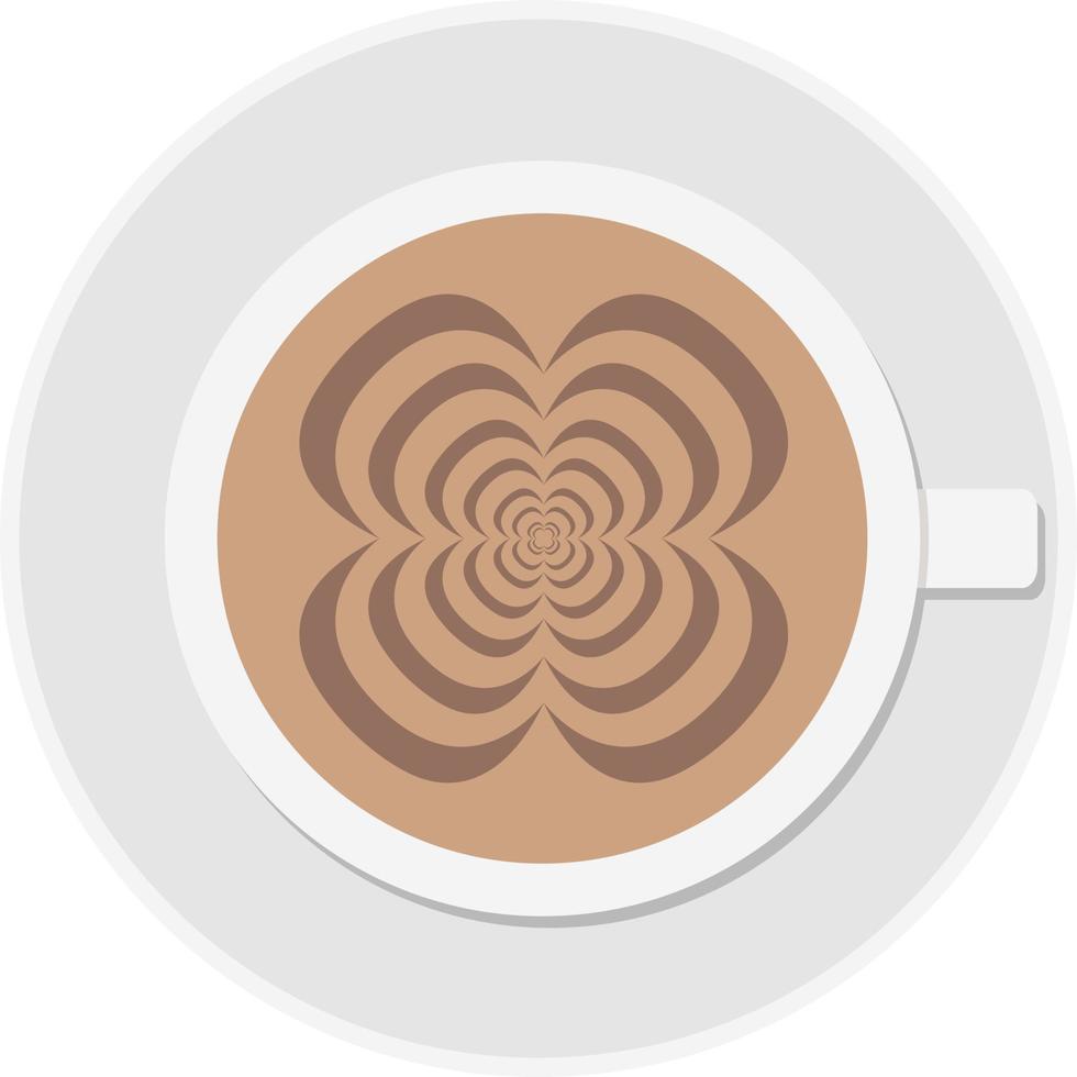 Mocha flat illustration vector