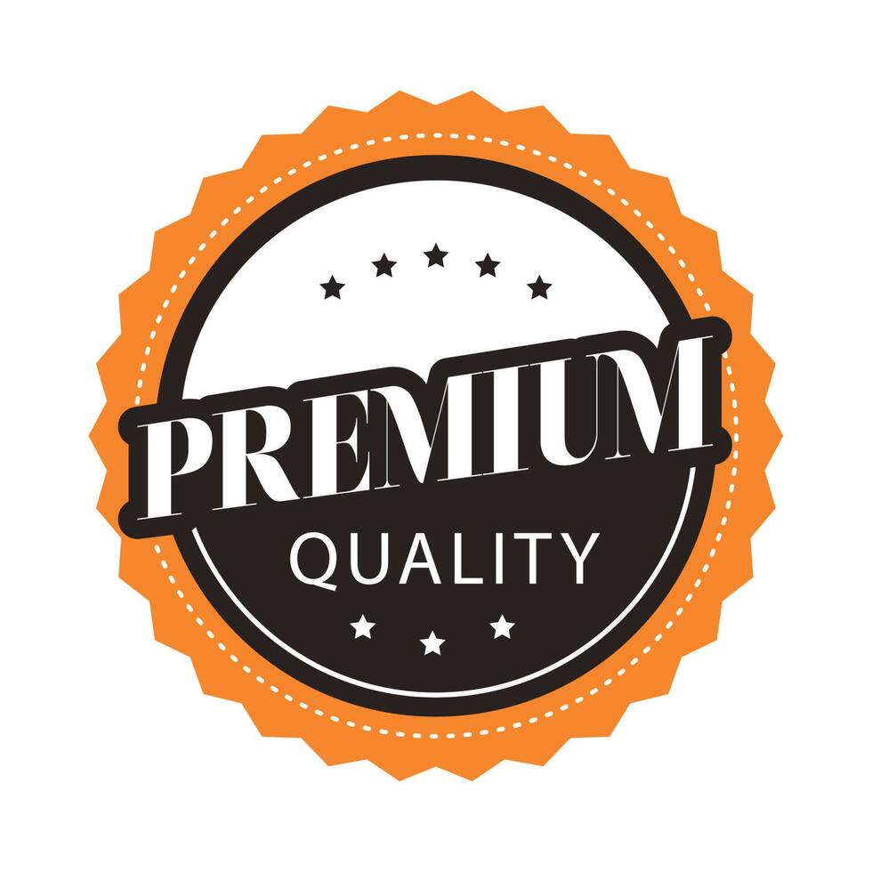 best quality seal circular vector