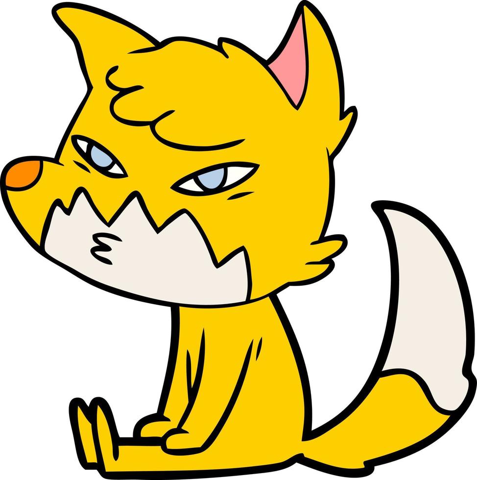 fox cartoon character 12389190 Vector Art at Vecteezy