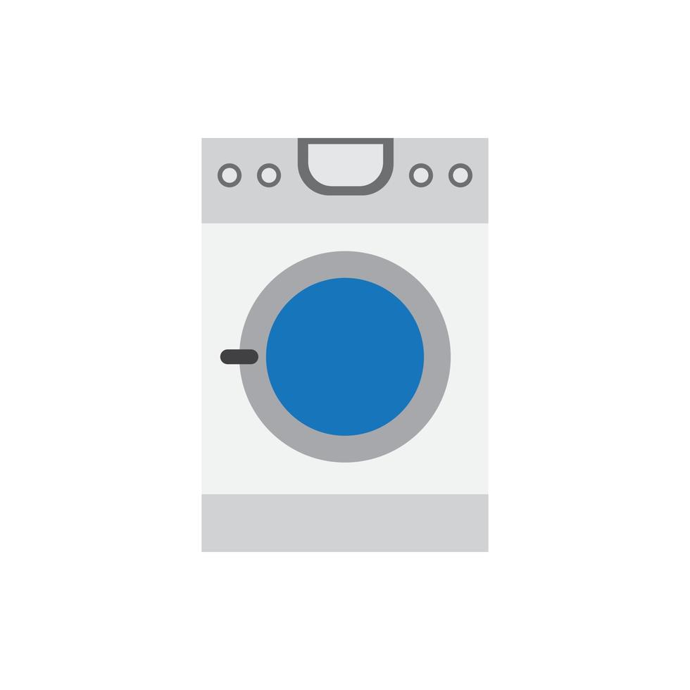 icono de lavadora para presentación de icono de símbolo de sitio web vector