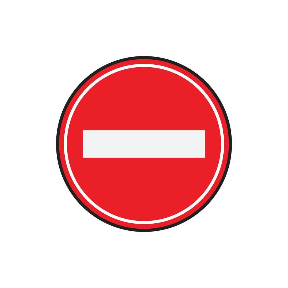 Stop Sign vector for website symbol icon presentation