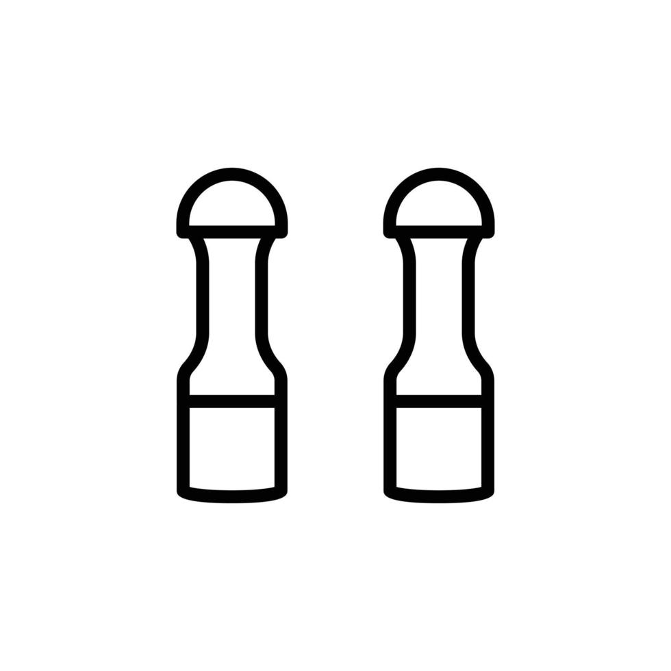 vector de sal y papel para la presentación del icono del símbolo del sitio web