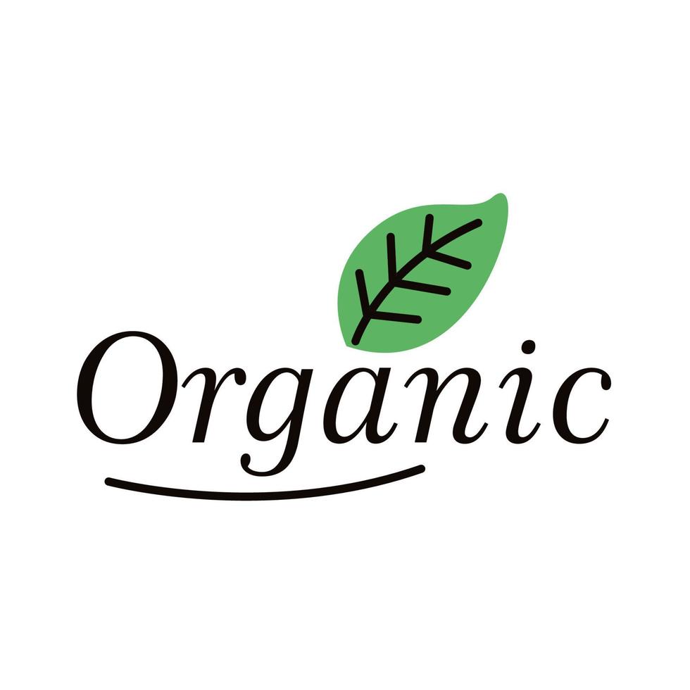 organig leaf plant vector