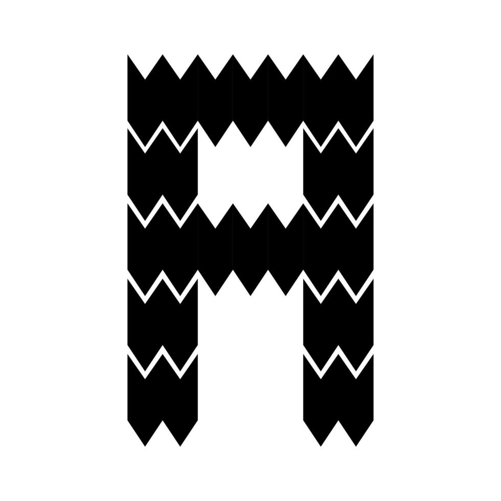Letter A logo design. vector