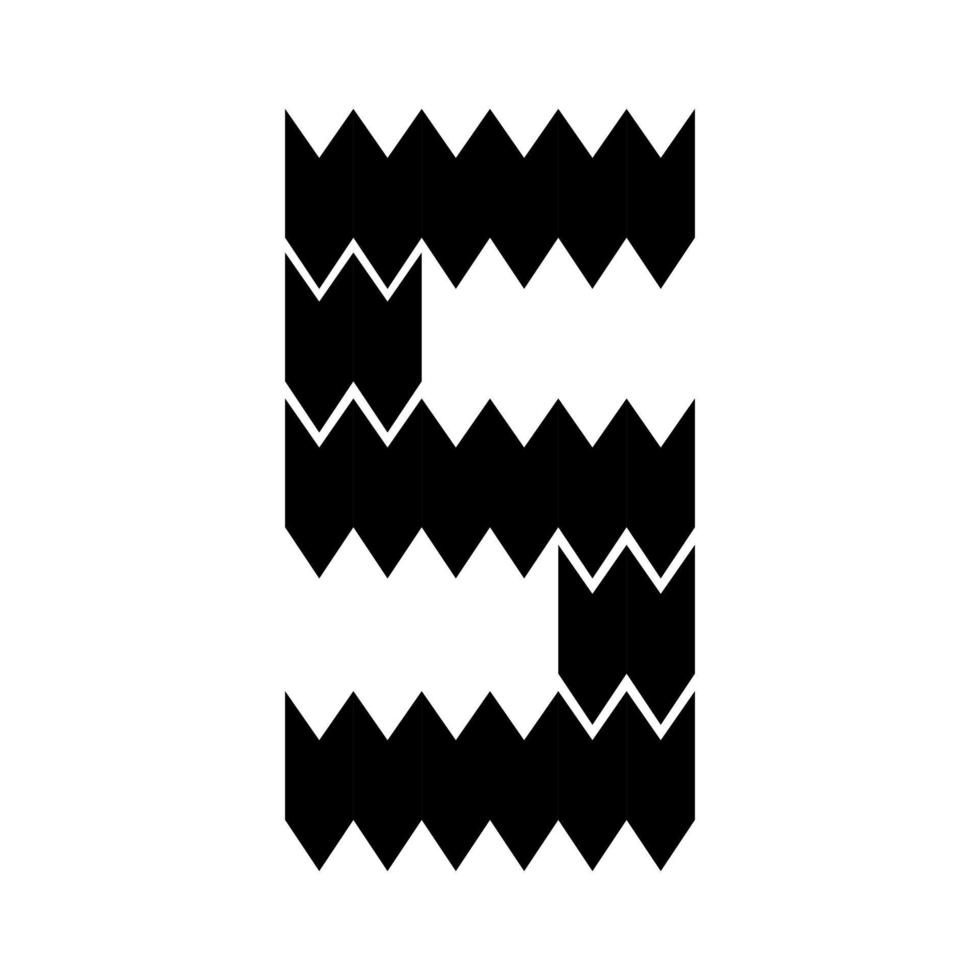 diseño del logotipo de la letra s. vector