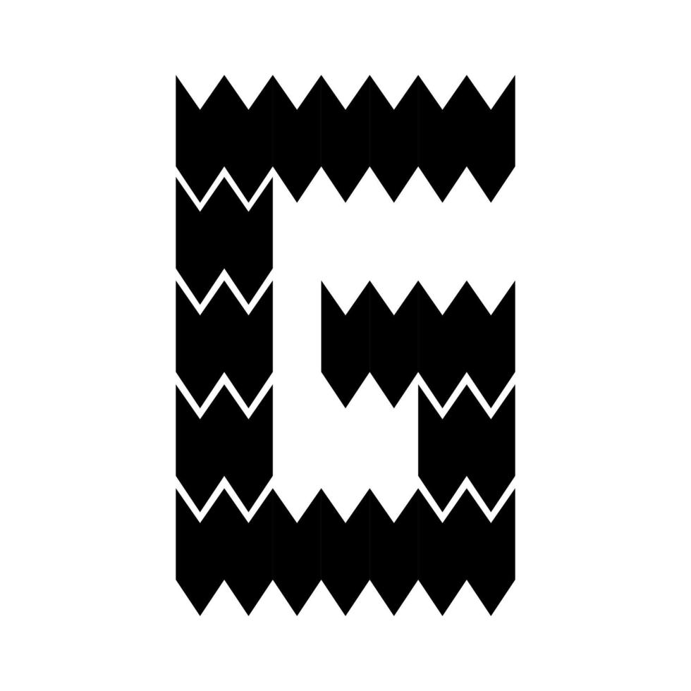 Letter G logo design. vector