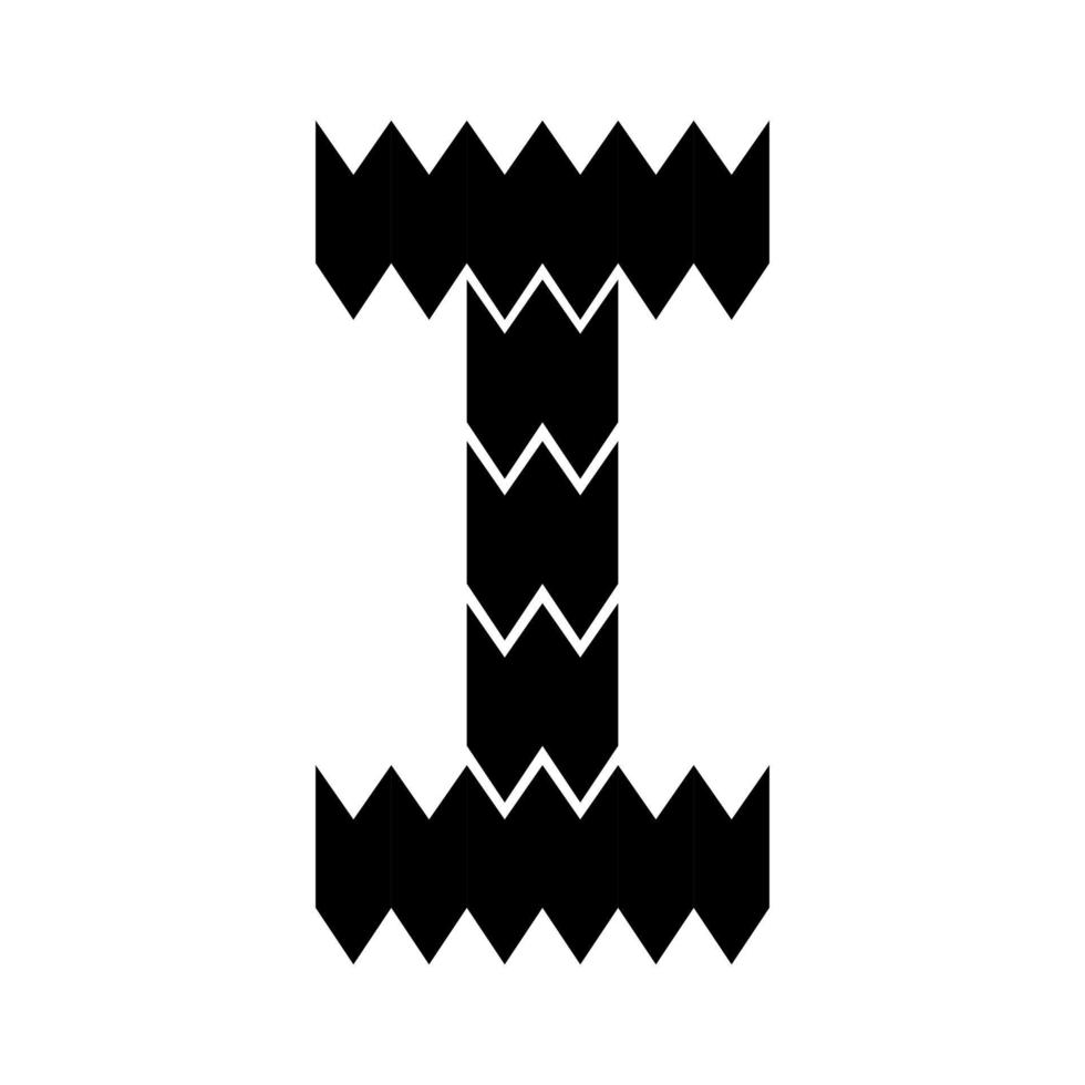 Letter B logo design. vector