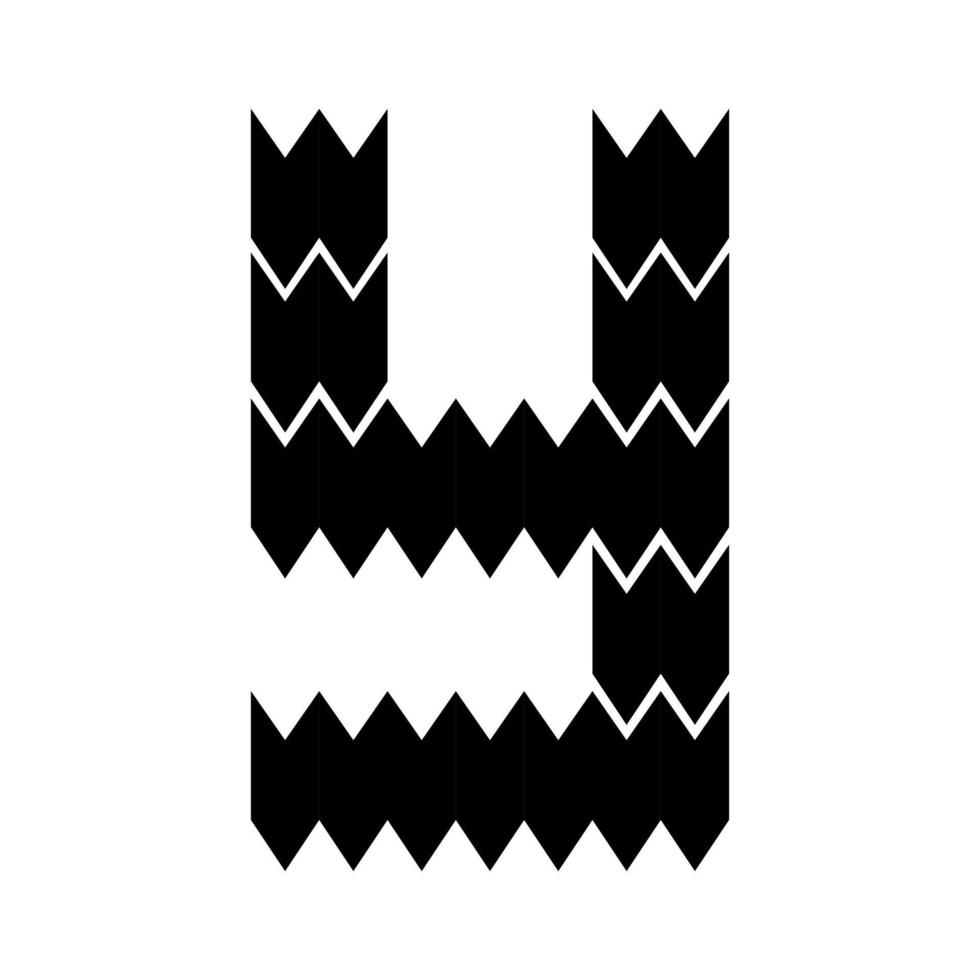 diseño del logotipo de la letra y. vector
