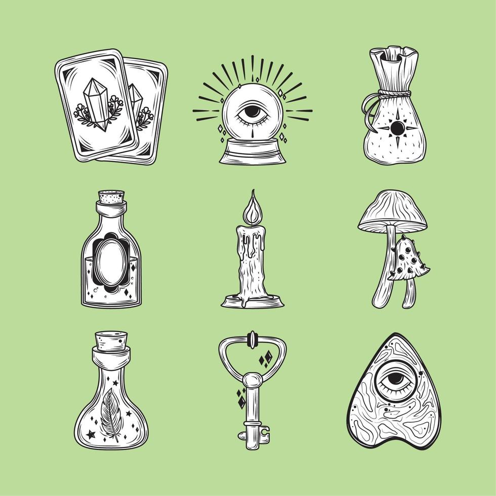 magical mystery set vector