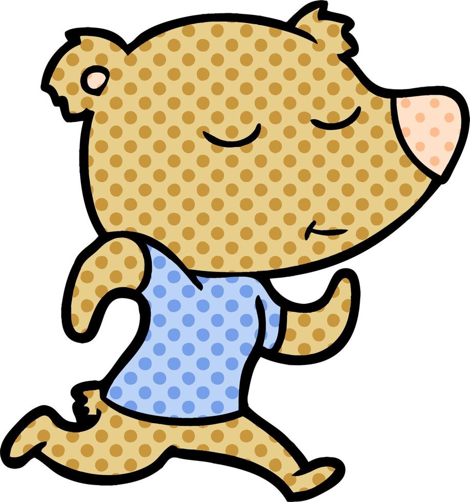 bear cartoon chraracter vector