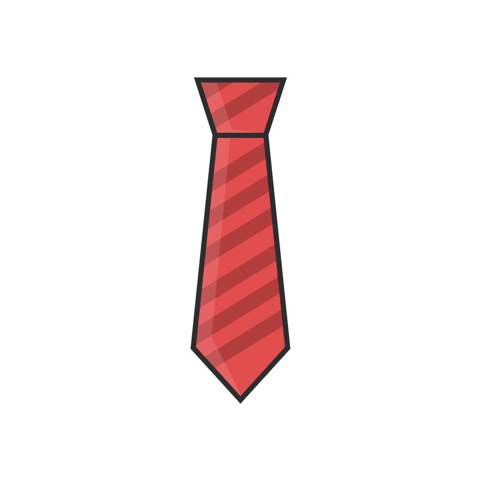 necktie cartoon clipart vector